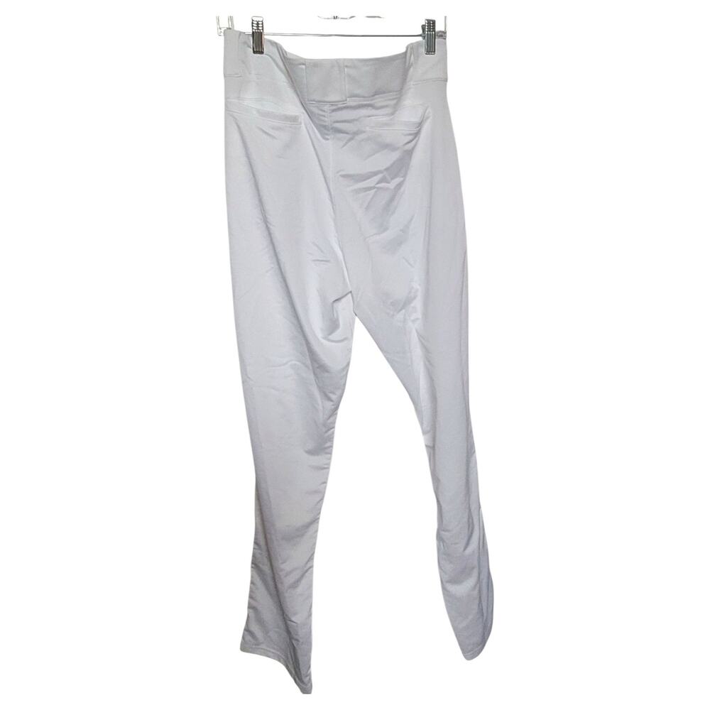 Nike Mens Team Vapor Pro Pant Piped White Size Large Baseball Sports - Picture 9 of 9